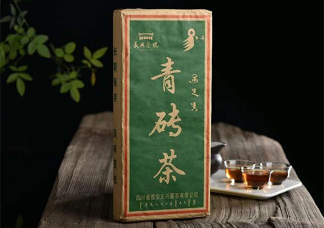 湖北青磚茶怎么樣，黑茶青磚茶圖片簡介