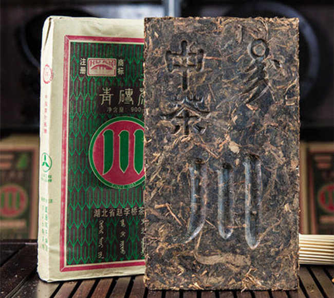湖北青磚茶怎么樣，黑茶青磚茶圖片簡介