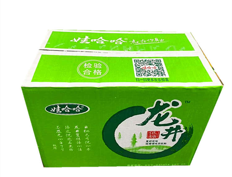 娃哈哈龍井茶配料表及保質期多久，娃哈哈龍井綠茶500mlx16瓶低糖飲料