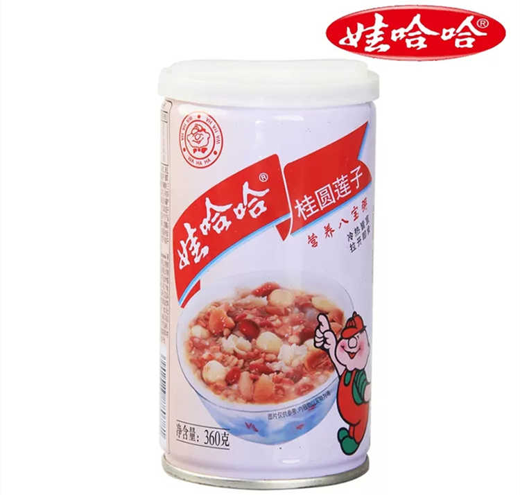 娃哈哈八寶粥配料表及保質期多久,娃哈哈桂圓蓮子八寶粥整箱360g速食