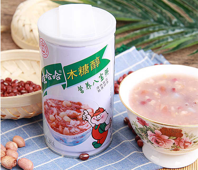 娃哈哈木糖醇八寶粥配料表及保質期多久,娃哈哈無糖精八寶粥糖尿人專用木糖醇食品