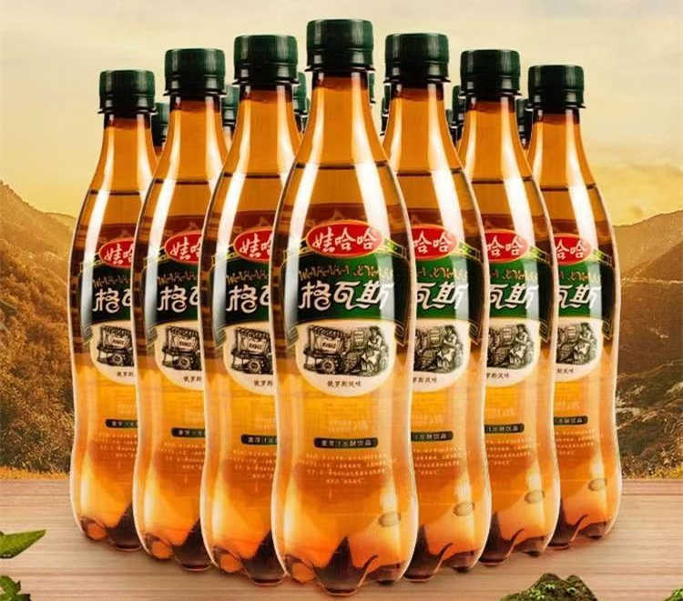 娃哈哈格瓦斯配料表及保質期多久,娃哈哈格瓦斯330ml*15瓶整箱俄羅斯風味碳酸飲品