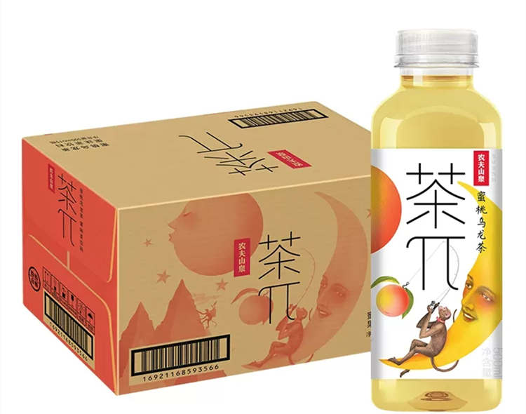 ?茶π?蜜桃烏龍茶味配料表及保質期多久, 農夫山泉茶派茶兀500ml蜜桃烏龍茶