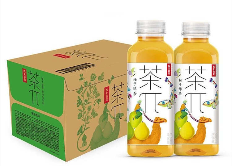 ?茶π??柚子綠茶味配料表及保質期多久,農夫山泉500ml茶π西柚綠茶