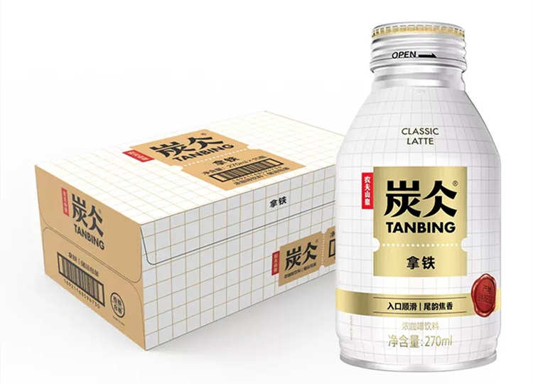 炭仌咖啡拿鐵配料表及保質期多久，農夫山泉炭仌咖啡拿鐵即飲咖啡270ml