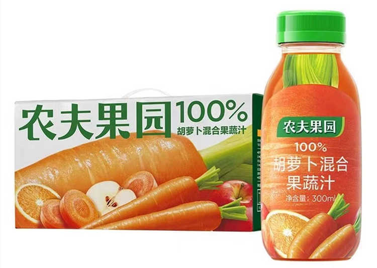 農夫果園??胡蘿卜汁配料表及保質期多久,農夫果園100%胡蘿卜300ml