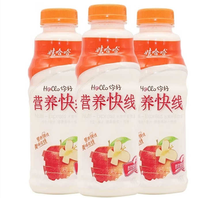 營養快線蘋果味配料表及保質期多久,娃哈哈營養快線原味(蘋果味)500ml