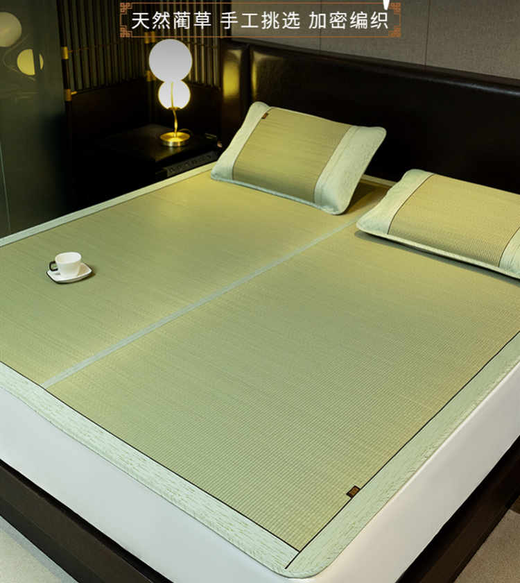 老席匠藺草席涼席夏天嬰兒可用1.8m米可折疊水洗夏季老式天然席子