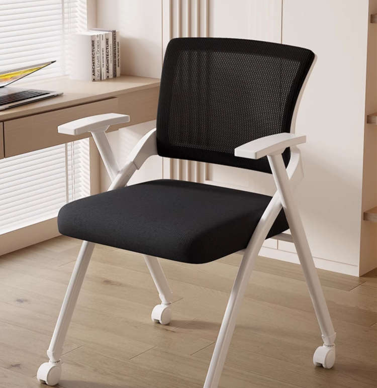 培訓椅折疊椅子會議椅帶桌板桌椅一體帶桌子辦公椅帶寫字板椅