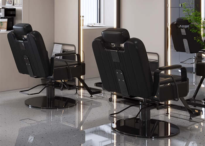 可放倒發廊專用升降座椅剪發美發椅可旋轉燙染不銹鋼美發椅