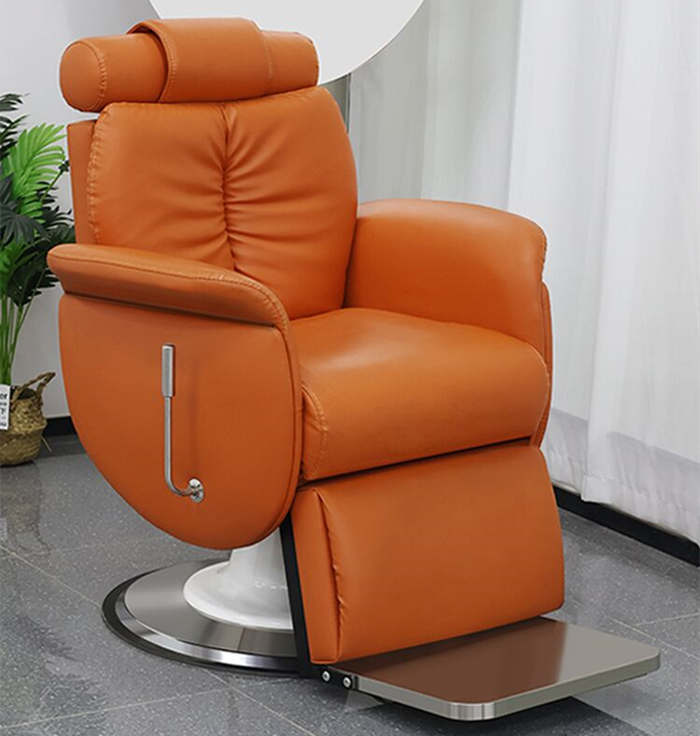 電動理發店椅養發館頭療可放倒美發椅發廊專用