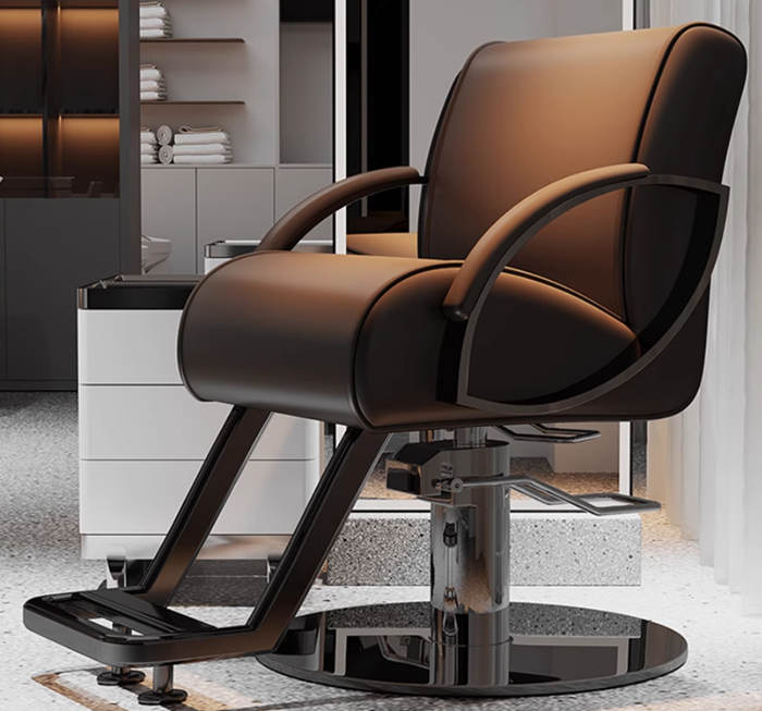 發廊專用椅美發店專用彈簧坐墊椅燙染區高端理發店座椅