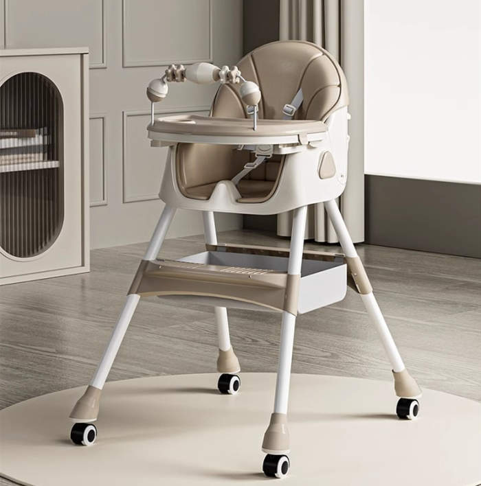 寶寶餐椅可調節高矮BB凳可折疊兒童餐椅