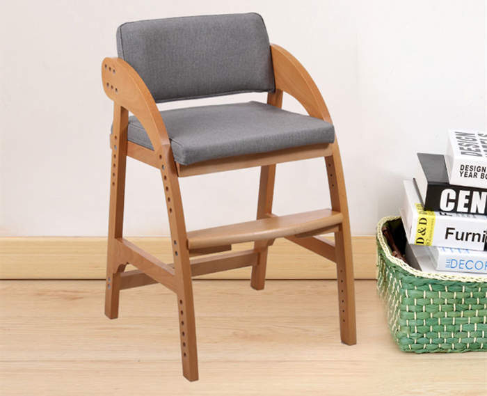 實木兒童椅餐椅寫字書桌椅可升降多功能矯正椅