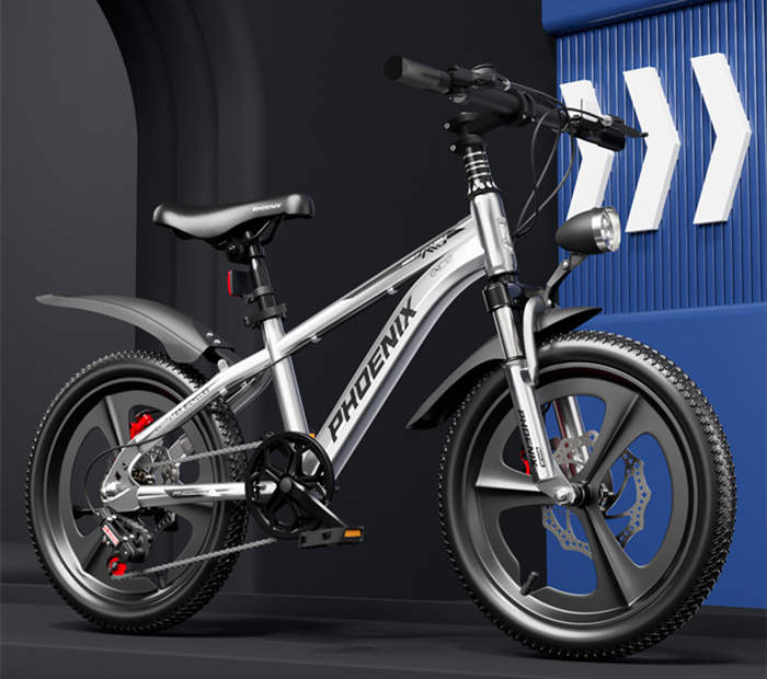 鳳凰牌兒童自行車男孩6-12-15歲變速山地車