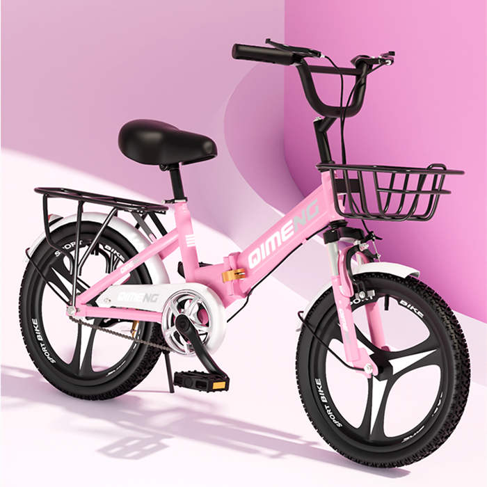 折疊兒童自行車6到12歲8-10-15女孩小學生自行車