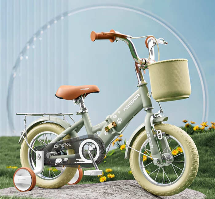 永久牌兒童自行車女孩2-3-6-8-10-12歲折疊腳踏單車