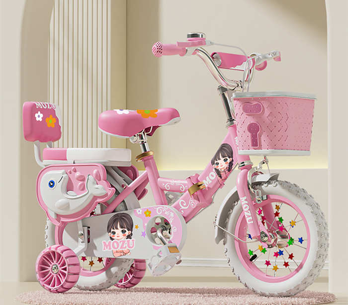 新款兒童自行車女孩2-3-6-8-9歲小孩單車腳踏車