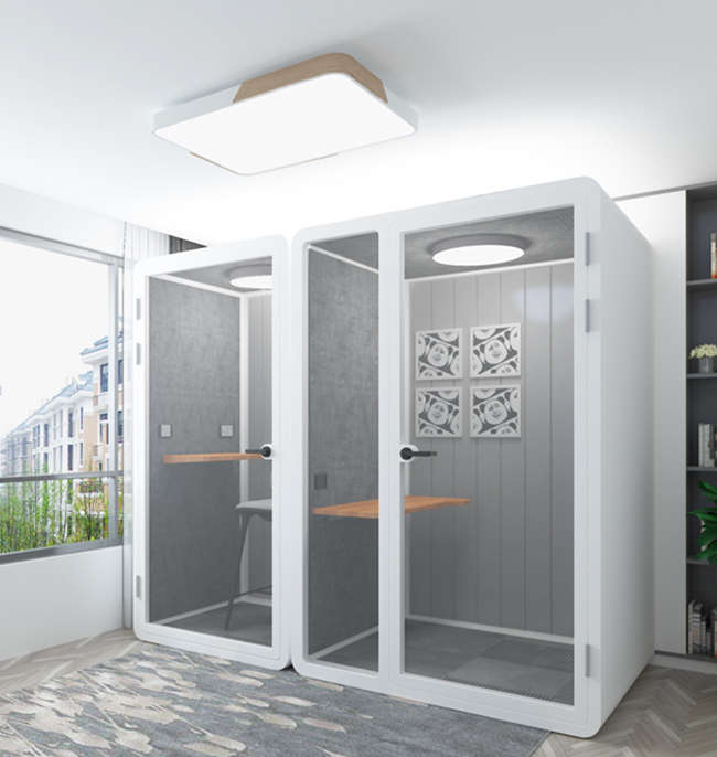 移動隔音房靜音艙辦公室電話亭會議室隔音室