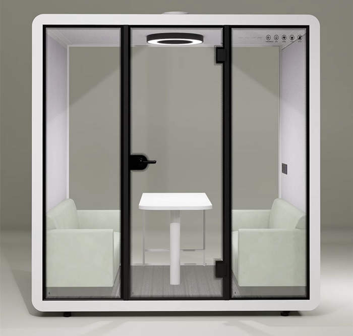 辦公隔音倉會議洽談隔音房靜音倉移動電話亭